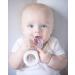 TWISTSHAKE Teething Ring for Baby - BPA Free Pastel Light Pink Suitable from 1 Month | Shop Internationally - Buy Online on GoSupps.com