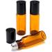 Greatforu 5ml Roll-On Glass Bottles for Essential Oils | Refillable Aromatherapy Containers with Opener (6 Pack) | Perfect for Home & Travel - Buy Online on GoSupps.com