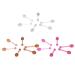 Lip Balm Wand Lip Gloss Mini Honey Wand Lip Gloss 30pcs Lip Gloss Applier Lip Balm Applicator Rods Delicate Lip Sticks Lip Balm Wand Lip Gloss Mini Honey Sticks Face Balm Applicator
