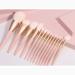 14-Piece Pig Makeup Brush Set | Blush Powder & Eye Shadow Beauty Tools | International Shipping Available - Buy Online on GoSupps.com