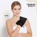 6PC Ultrasoft Viscose Wash Gloves Set - 100% Cotton, Ideal for Body Wash & Makeup Removal - Black - Buy Online on GoSupps.com
