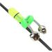 Apex Predator Fishing Bite Alarm Bells with Light 30 Pack