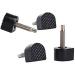 6 Pairs Ericotry U-Shape High Heel Tips Replacement Protectors - Black (8mm, 9mm, 10mm) - Non-Slip, Durable, Reduce Noise - Buy Online on GoSupps.com