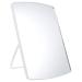 FOMIYES Travel Led Makeup Mirror Desktop Makeup Mirror Foldable Makeup Mirror Portable Princess Mirror Square Mirror Makeup Mirror Small Mirror with Stand for Women Round Led Mirror
