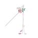URFEDA Chinese Flower Hair Stick Vintage Hair Sticks Shiny Rhinestone Hair Chopsticks Elegant Hair Stick Hair Accessories Metal Hair Sticks for Decorative Hair Solid Hairstyle for Women Girls