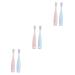 Frcolor 6 STK toothbrush toothbrushes for children toothbrush soft children's toothbrush sweet children's toothbrush toothbrush for babies toothbrush with soft bristle care detergent pp