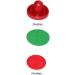 Mini Air Hockey Pucks and Paddles Replacement Set - Red Pushers and Pucks Value Pack - Buy Online on GoSupps.com