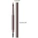 miduoidn Double Head Automatic Eyebrow Pencil Colorful Rotary Pen Waterproof Lasting Makeup Tool Exquisite Sweat-proof Eyebrow Pen Brown - Buy Online on GoSupps.com