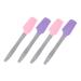 Hakidzel 4 pieces silicone wax spatula for hair removal household wax pencil for portable wax applicator portable wax stick hair removal tool multifunction wax pencil