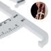 OcioDual Body Fat Caliper - Accurate Body Fat Percentage & Measurement Device | Body Measuring Tape for Fitness & Health - Buy Online on GoSupps.com