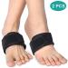 Foot Arch Support Sleeve - Adjustable Brace for Flat Feet High Arches & Heel Pain Relief - One Size Fits Most - 1 Pair - Buy Online on GoSupps.com