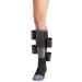 SIGVARIS 30-40 mmHg Compreflex Below Knee Compression Socks with Boot - Low Stretch Medium Tall Black - International Shipping Available - Buy Online on GoSupps.com