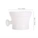 Buy White Plastic Shaving Bowl for Men | Ideal Foam Cream Soap Bowl - International Shipping Available - Buy Online on GoSupps.com