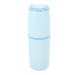 Travel Toothbrush Case Portable Toothbrush Toothpaste Storage Case for Outdoor Business Trip (Light Blue)