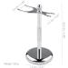 NSNT Exquisit Men's Luxury Shaving Set - 4-in-1 Steel Razor Brush & Bowl Holder | Perfect Gift for Men - 7.3x15.2cm Silver - Buy Online on GoSupps.com