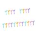 Beavorty 20 Pcs Eyeliner Make up Applicators for Face Silicone Tool Makeup Mascara Eyeliner Molds Eye Makeup Applicators Eyeliner Guide Tool Mascara Tool Aids Silicone Eyeliner Stencils 6.8X4.9X0.4CMx5pcs Assorted Colorx5pcs