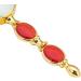 Handheld Glass Double Jade Handle Gold Full Metal Frame Enlargement Mirror Good Times - Buy Online on GoSupps.com