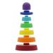 Sensory Stacking Teething Toys for Early Learning - Motor Skills & Shapes | Dishwasher Safe Food-Grade Silicone - Buy Online on GoSupps.com