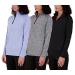 3 Pack: Women s Dry-Fit Long Sleeve Quarter Zip & Full Zip Up Hoodie Jacket- Athletic Running Workout(Available in Plus) Quarter Zip Plus Size 3X Quarter Zip Set 2