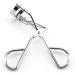 Silver Handheld Eyelash Curler - Durable & Portable Eye Cosmetic Tool for Women | Long Lasting Metal & Silicone Strip - Buy Online on GoSupps.com