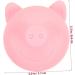 Minkissy Baby Mucus Removal Tool | 2-Piece Sputum Extractor for Toddlers | Silicone Burping Helper & Digestion Aid - Cartoon Pink 8.4x7.7cm - Buy Online on GoSupps.com