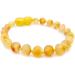 Certified RAW Baltic Amber Necklace and Bracelet Set - Authentic Natural Amber from Baltic Region - Buy Online on GoSupps.com