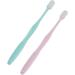 Minkissy 4-Piece Nylon Toothbrush Set | Soft Bristle Natural Hand Toothbrushes for Couples | Portable Micro-Training Toothbrushes - Buy Online on GoSupps.com