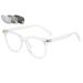 Oversized frame photochrome reading glasses square color change HD older readers glare-free glasses for men and women C3-+1.00