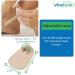 ViveSole Toe Straightener Splint Pair - Metatarsal Support for Hammer Toe Joint Alignment - Cushioned Brace for Crooked Toes - 1 Pair - Buy Online on GoSupps.com