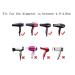 Black Portable Hair Dryer Blower Nozzle Set - Multifunctional Styling Tool for Barber Salon & Home Use - Buy Online on GoSupps.com