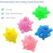 Washing Ball Washing Ball for Washing Machine Laundry Ball Plastic Dryer Balls Reusable Dryer Ball Laundry Ball Solid Colorful Dryer Balls Random Colors 6cm 12 Pieces - Buy Online on GoSupps.com