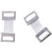10 Pcs Bandage Wrap Clips Kit - Stretch Metal Fixation Clamps for Sports | Adhesive Bandages & Supplies - White/Coffee/Black - Buy Online on GoSupps.com