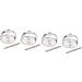 EXCEART 6 Pairs Screw Earplugs S925 Silver - Prevent Allergy - Medium Size - Set of 6 - Buy Online on GoSupps.com