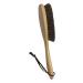 Shoe Brush Polish Wood Handle Real Hair Brush Cleaning for Leather Boots Shoes Cleaner Care Shoe Brush Brush Onecolor