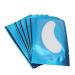 50 pairs mask eye pads anti -aging eye care eye pads for eyelash extensions lint -free eyes gel patch hydrogel eye pads professional lint free eye gel patch eyelash extension eye eyelid (blue)