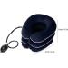 Safwel Air-Inflated Neck Ruff - Cervical Spine Decompression & Neck Pain Relief Support (Blue) - International Shipping Available - Buy Online on GoSupps.com