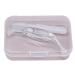 Soft Silicone Set for Insertion Portable Organization Holder Accessory Insert Tool Transparent Color