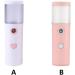 Dajidafu Face Mist Sprayer 30ml Rechargeable Moisturizing Facial Humidifier Portable Atomizer Salon Water Steamer Refillable Mister Pink - Buy Online on GoSupps.com