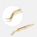 LUKEO Eyelash Extension Tweezers 8pcs - Gold Color | Professional Precision Tools - Buy Online on GoSupps.com
