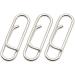 JJZS 100pcs Stainless Steel Power Clips - Lure Connector Snaps for Fast Change - 23mm, 70lbs - Kayak & Drifting Fishing - Buy Online on GoSupps.com