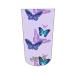 Heal with Appeal Amputee stump sock Butterflies Blue and Purple Pattern V1 3Ply stump sock