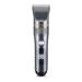 Full Body Washing Hair Clipper Rechargeable Hair Clipper Electric Self Scraping Hair Clipper 185mm Gray