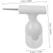 Gogogmee 1 Set Electric Frother Foam Body Wash Facial Face Wash Cleansing Shampoo Face Household Cleaning Tools Plastic Foaming Maker Bubbling Supply Abs.pp.silicone White - Buy Online on GoSupps.com