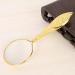 Magnifiers Magnifying Glass 10X Metal Handheld Magnifier Optical Lens Reading Loupe for Reading Observation Map - Buy Online on GoSupps.com
