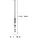 SOLUSTRE Nail Art Point Drill Drawing Brush Pen Nail Art Pen Manicure Drill Drawing Nails Brush Carving Brush for Nail Art - Buy Online on GoSupps.com