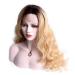 Shop Stylish Women's Synthetic Lace Front Wigs | Long Body Wave Black/Gold Cosplay & Party Wigs - Buy Online on GoSupps.com