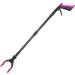 Luxet 32 Inch Pink Grabber Reacher Tool with LED Light and Magnetic Tip - Lightweight Aluminum Foldable Pick Up Stick for Elderly - Buy Online on GoSupps.com