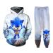 NHBGN Boys and Girls Hoodie, 3D Printing Boys Sports Hoodie, Tracksuit Suit Set 2 Small