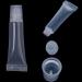 Bodhi200 5pcs 10ml Empty Refillable Lip Gloss Tubes - Clear Mini Cosmetic Containers for Travel & Storage - Buy Online on GoSupps.com