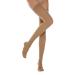 Relaxsan Basic 960A - 280 denier open-toe firm support stockings 22-27 mmHg for garter belts L Skin